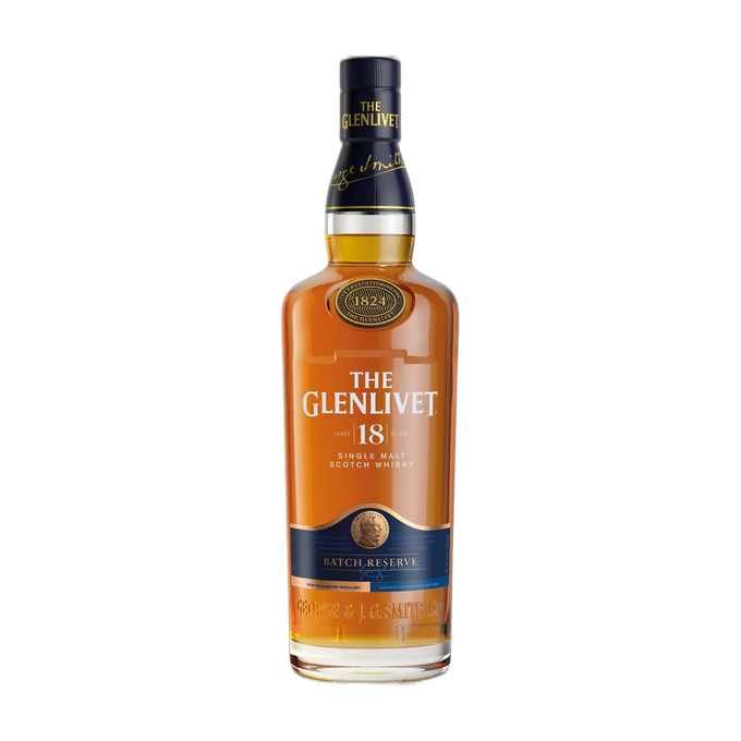 Scotch Whisky Single Malt 18 YO, The Glenlivet
